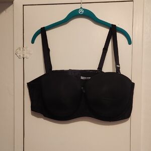 Elegant Strapless Multiway 360° Back Smoothing Tech Black Strapless Bra